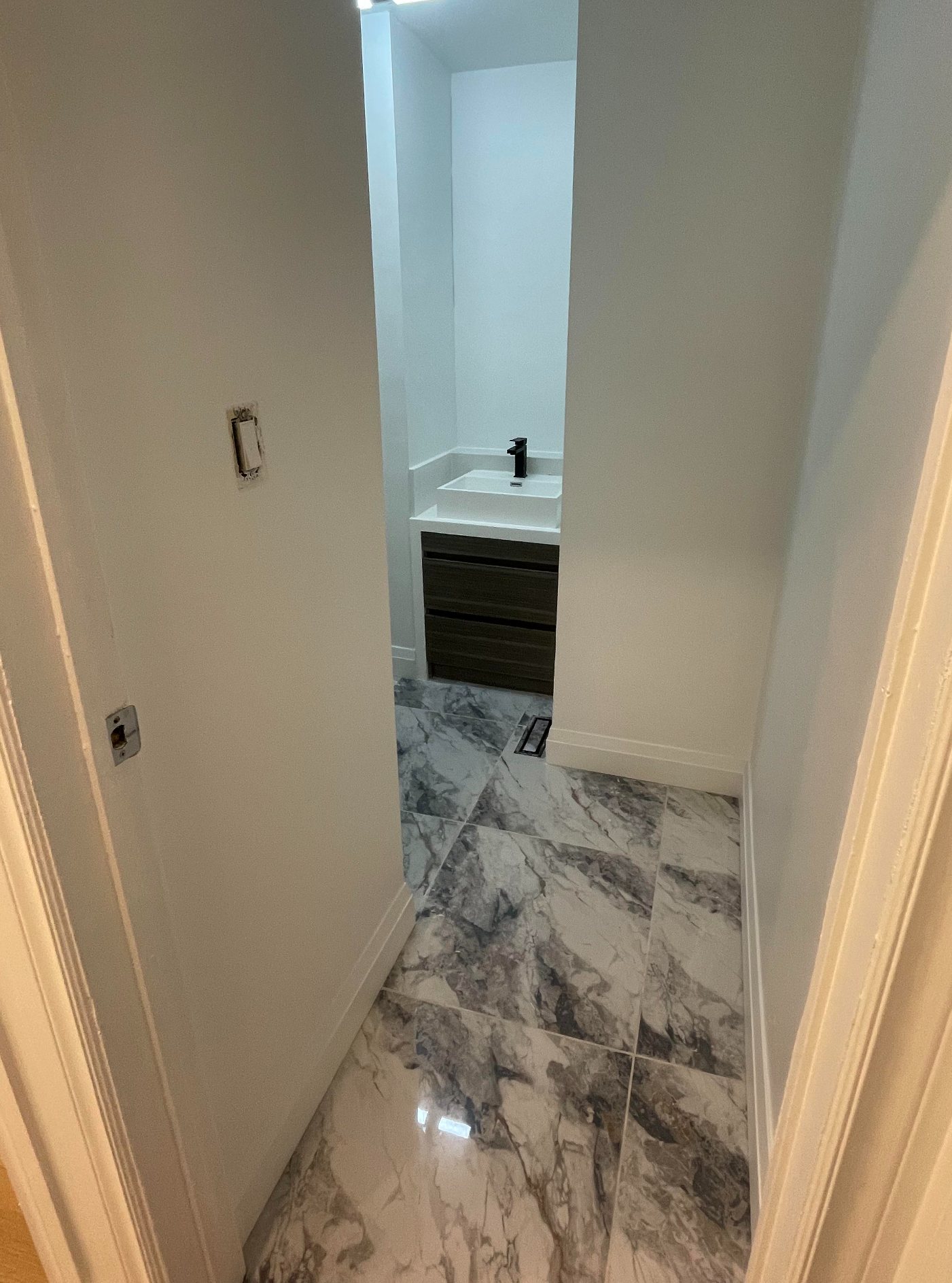After: A powder room, reimagined